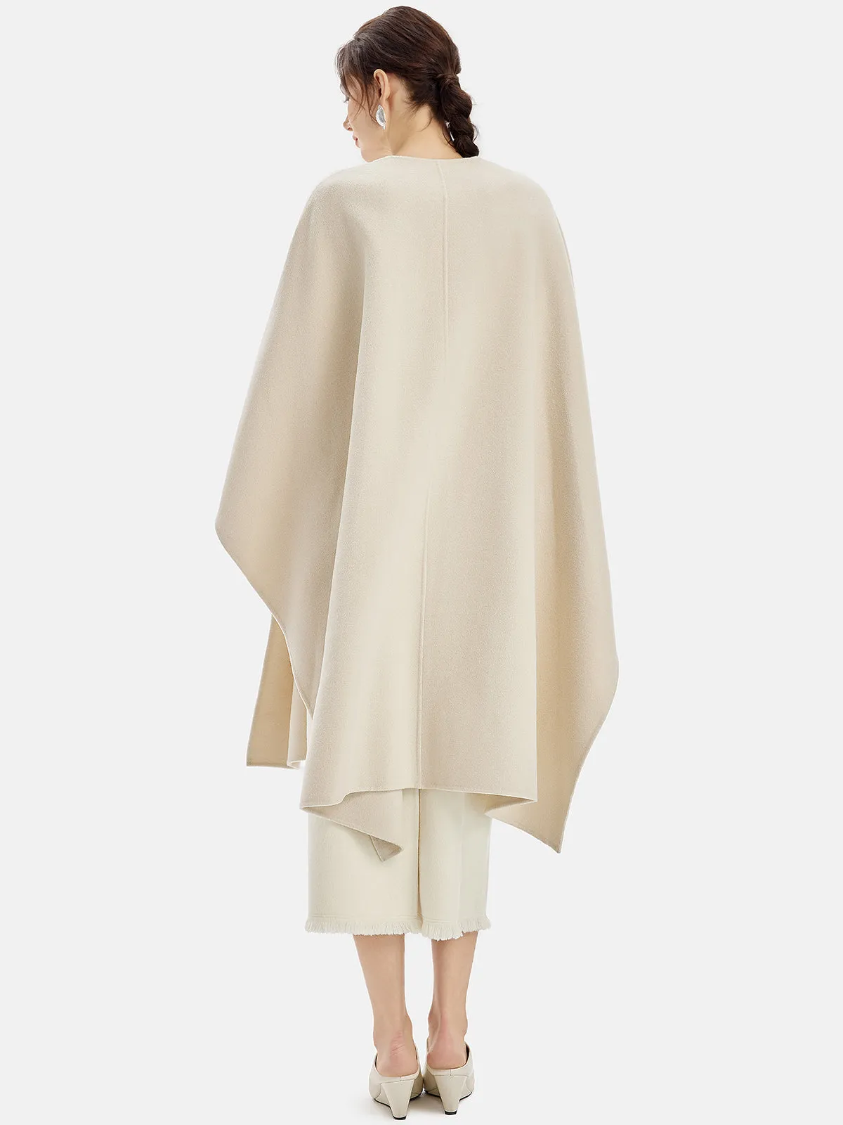 Versatile Australian Wool Poncho